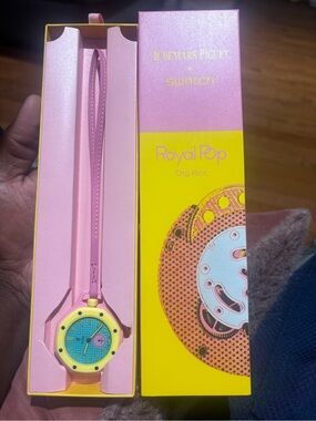 Audemars Piguet Swatch Royal Pop OTG Roz watch